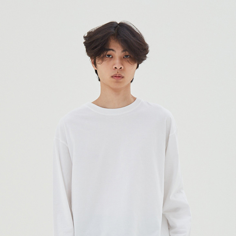 Fiction Long Sleeve T-Shirt White