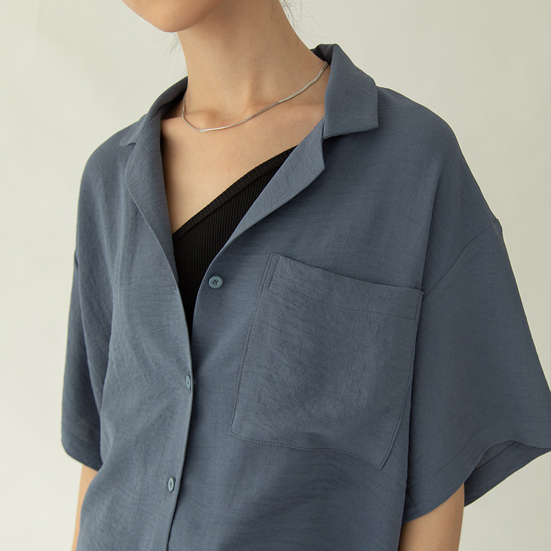 Meadow Shirt Steel Blue