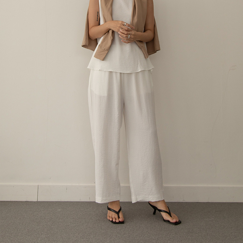 Romeo Trousers White