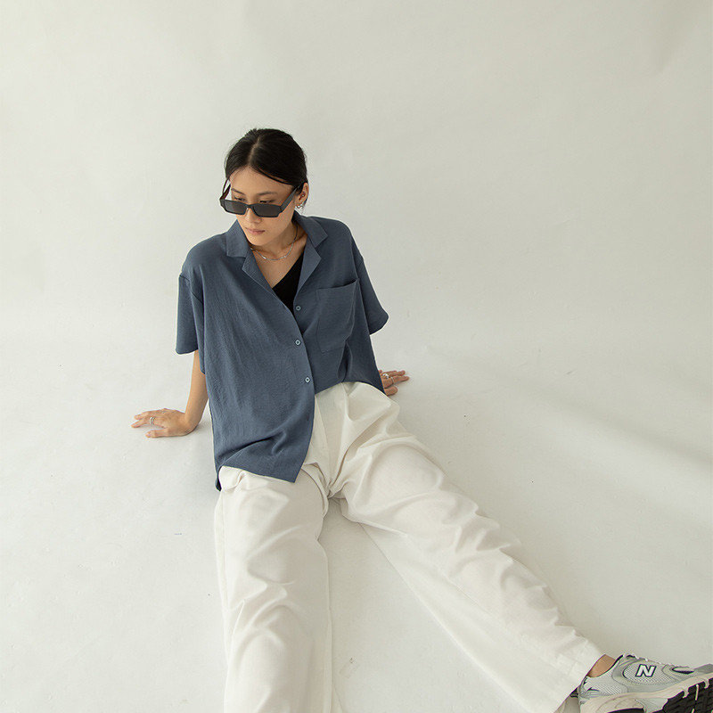 Meadow Shirt Steel Blue