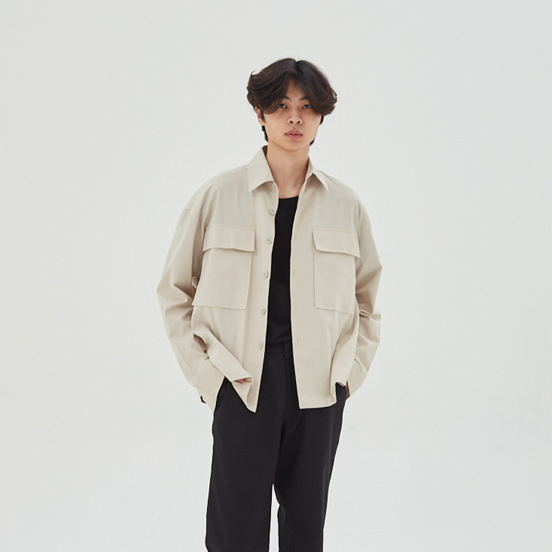 Outline Jacket Beige