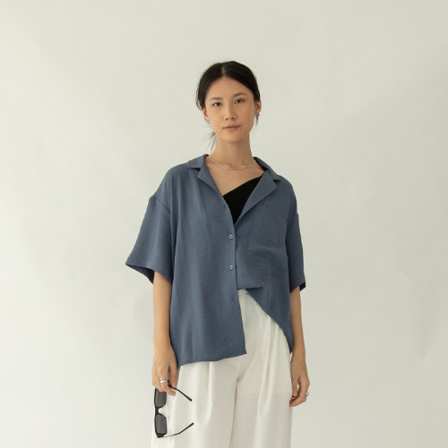 Meadow Shirt Steel Blue