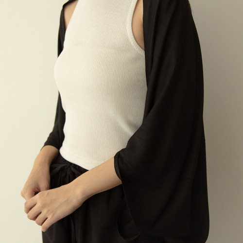 Serena Outerwear Black