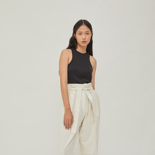 Cava Linen Trousers White