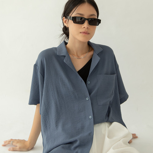Meadow Shirt Steel Blue